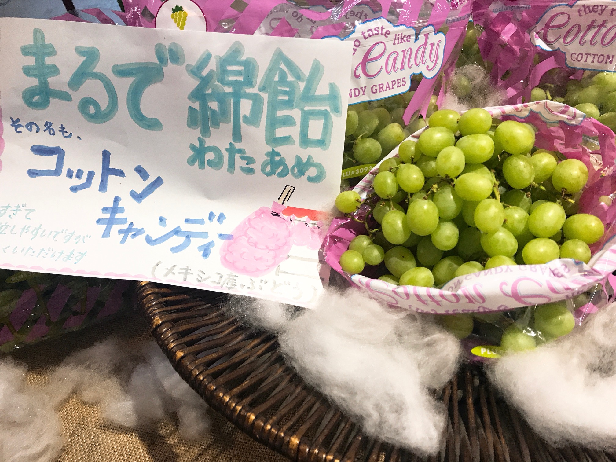 コットンキャンディー わたあめ フルーツわたあめ バケツタイプ 8個